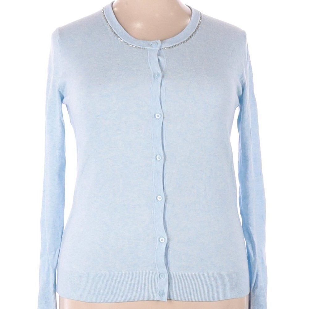 Cotton Embellished Cardigan